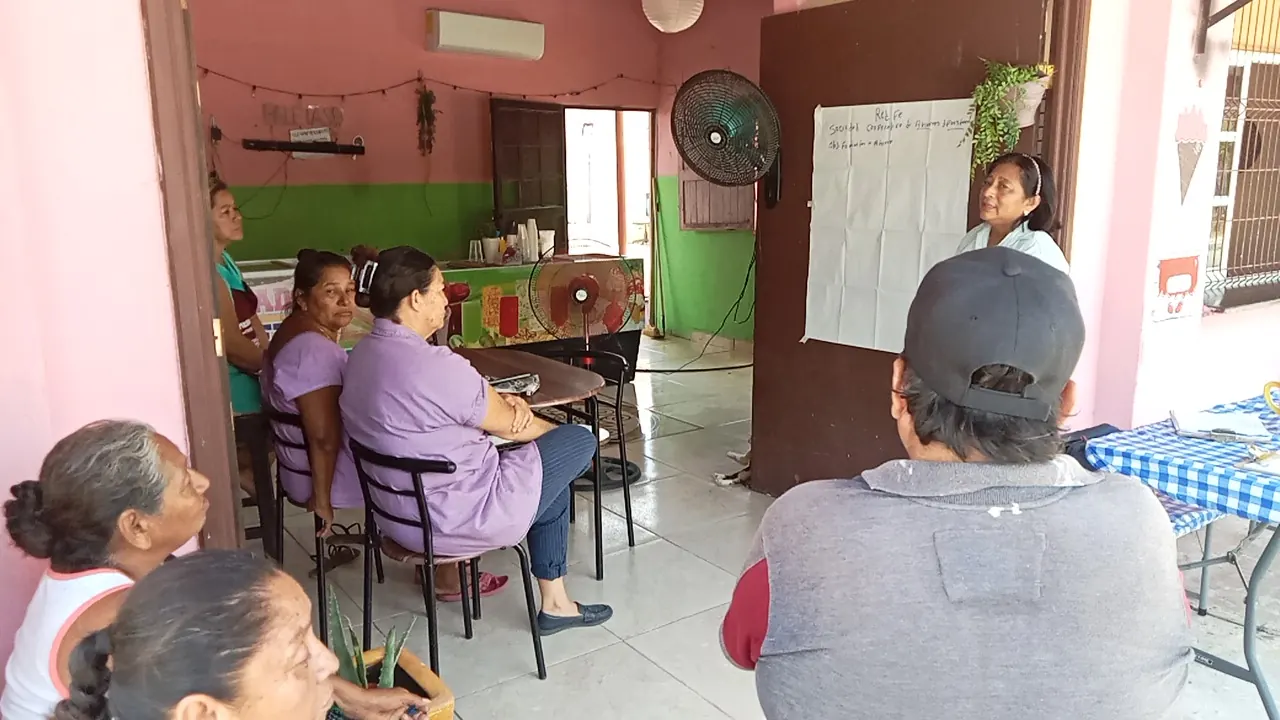 Reunión informativa de ahorro comunitario REDFE