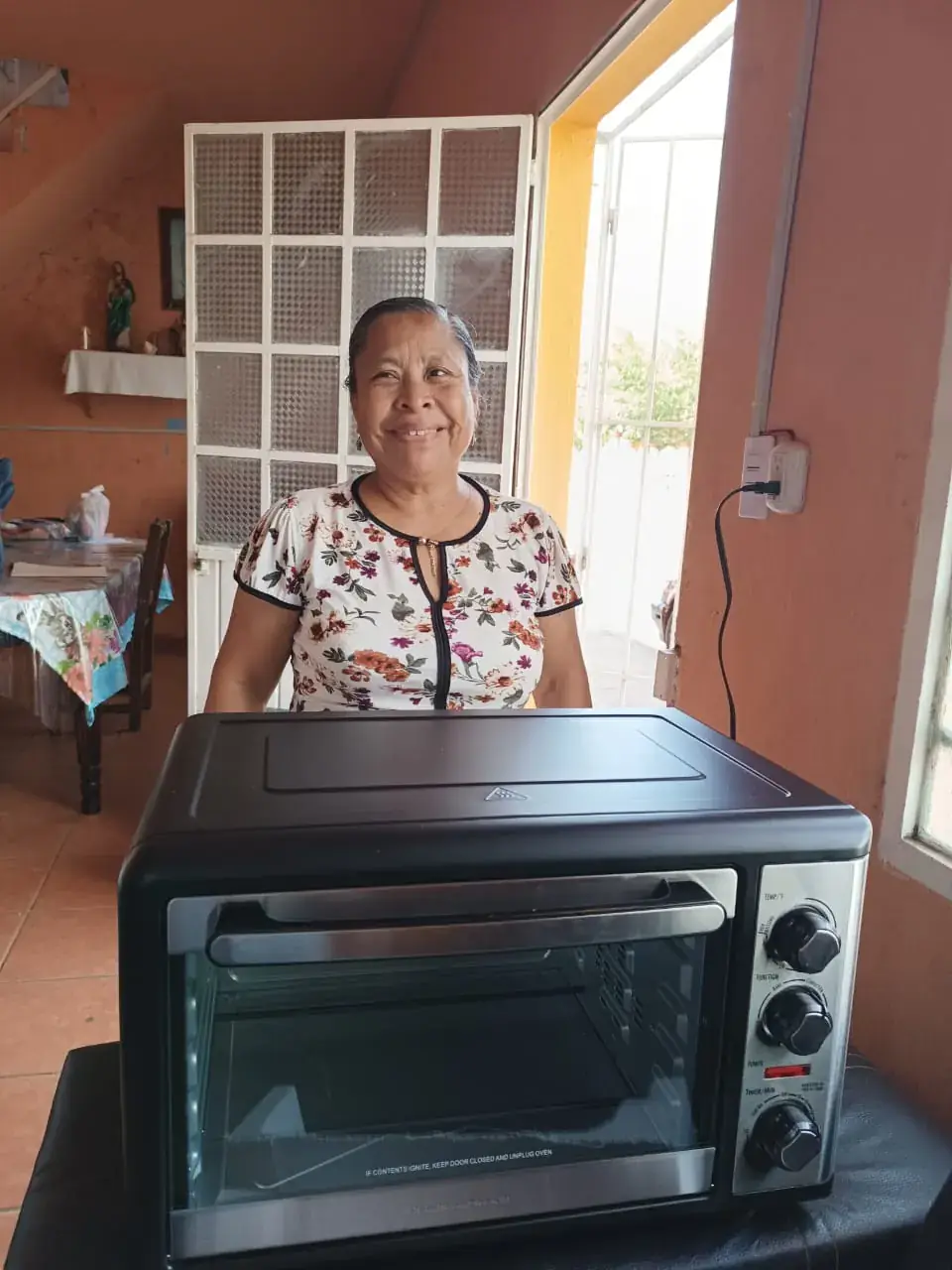 Socia de REDFE cumpliendo una meta familiar