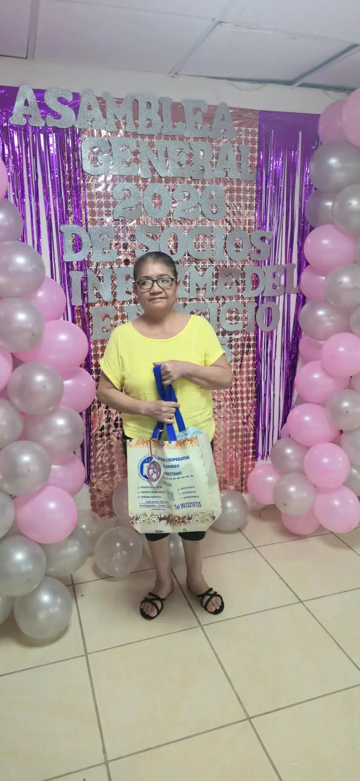 Socia REDFE celebrando un logro