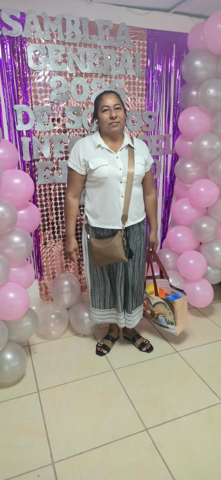 Socia participante de Cooperativa REDFE