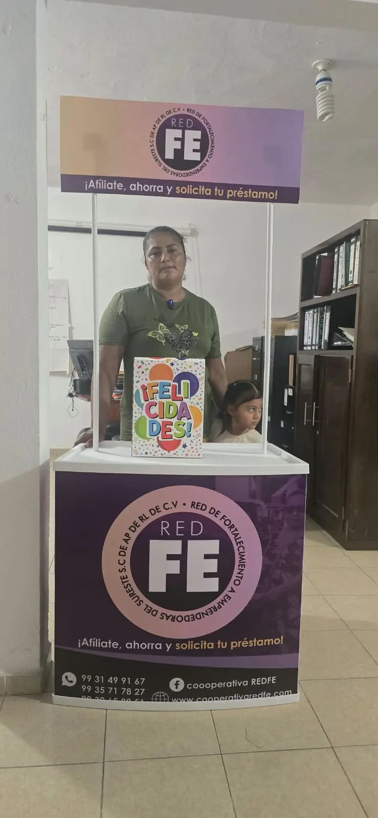Celebración de socia REDFE
